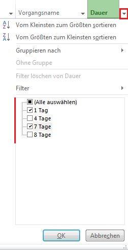 MS_Project_2013_Liste_des_AutoFilters