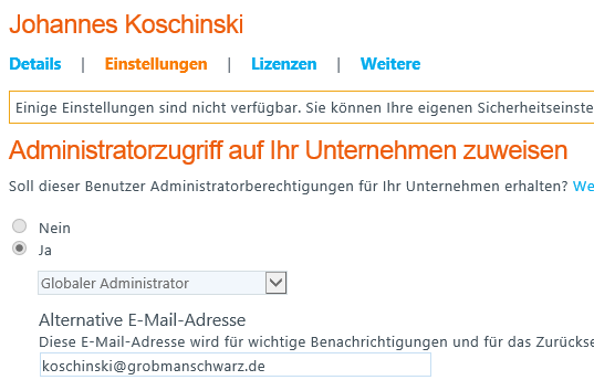 administratorrollen