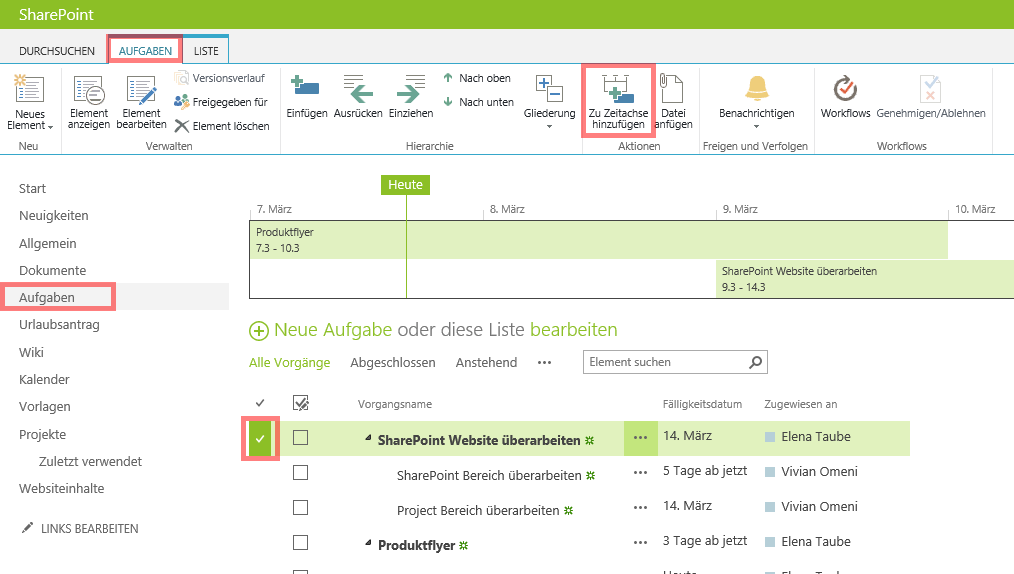 sharepoint_aufgaben_zeitachse