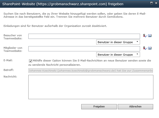 sharepointfreigeben