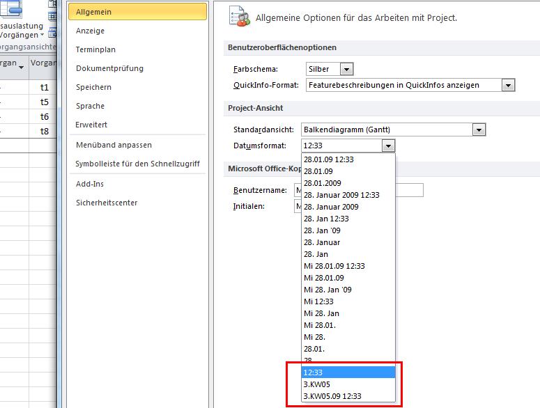 Project_Client_2010_Optionen_Datumsformat