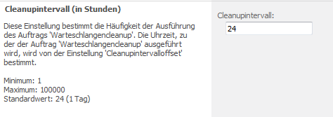 Cleanupintervall_festlegen