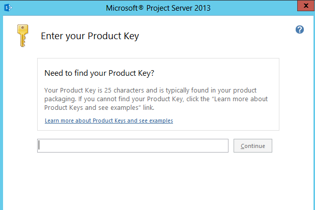 Installation Project Server 2013 2