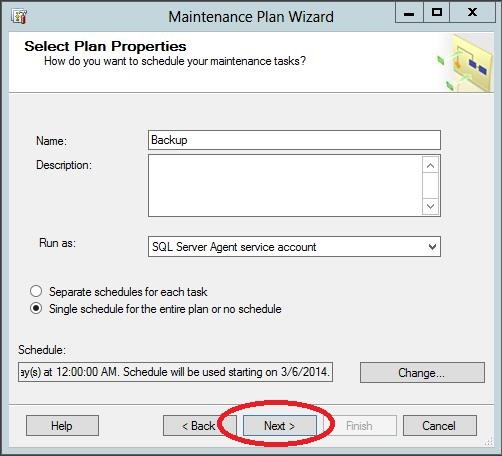 SQL Wizard Backup