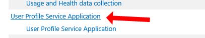 SharePoint User Profile Service