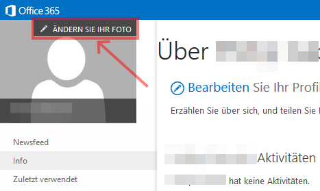 User Profilbild ändern