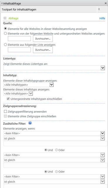 3.SharePoint2013Inhaltsabfrageeigenschaften