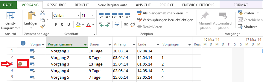 lieferumfang erstellen mit MS Project Professional2