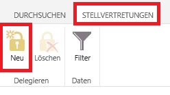 Stellvertretung verwalten 1