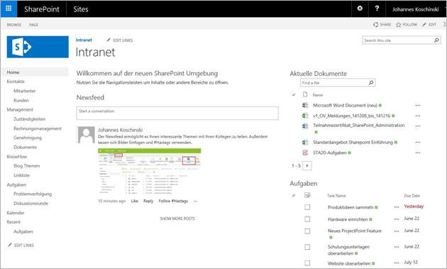 SharePoint 2016 1 kl