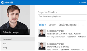 SharePoint MySite A2x